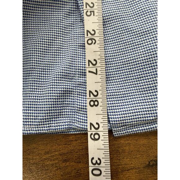 Macson European Button Down Shirt Men’s Medium Blue - Picture 7 of 7